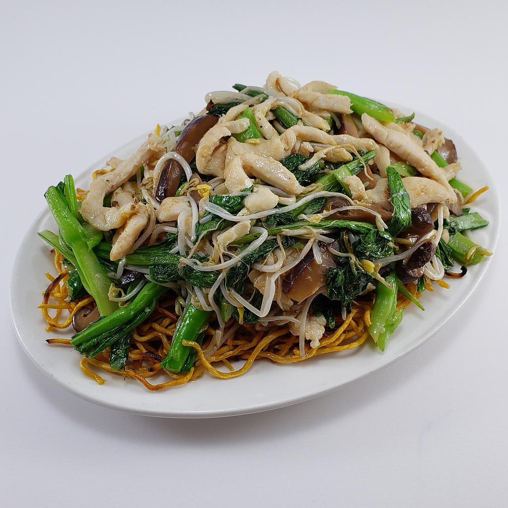 Chow Mein Pollo a la Cantón