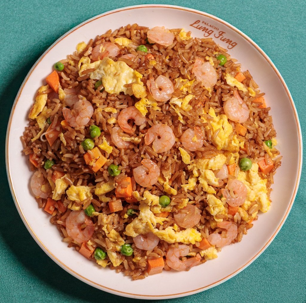 Arroz Frito de Camarones