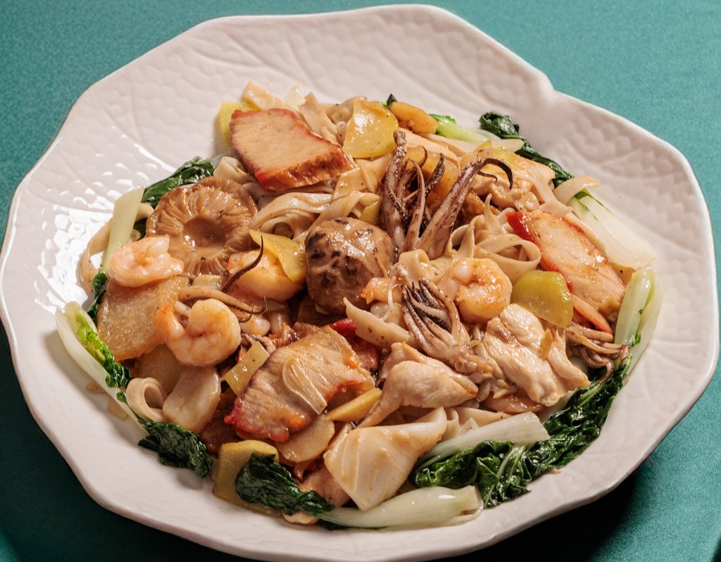 Chow Fun Cantonés Combinación