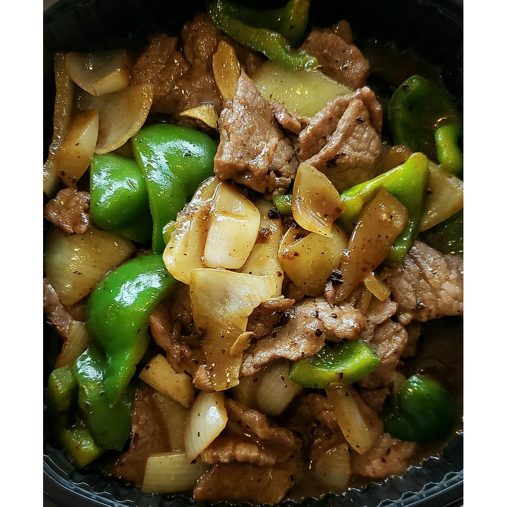 Carne en Salsa de Frijoles Negros