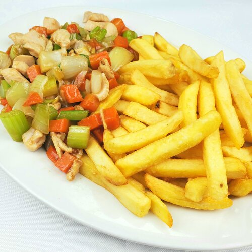 Combo#2 Gallina con Vegetales