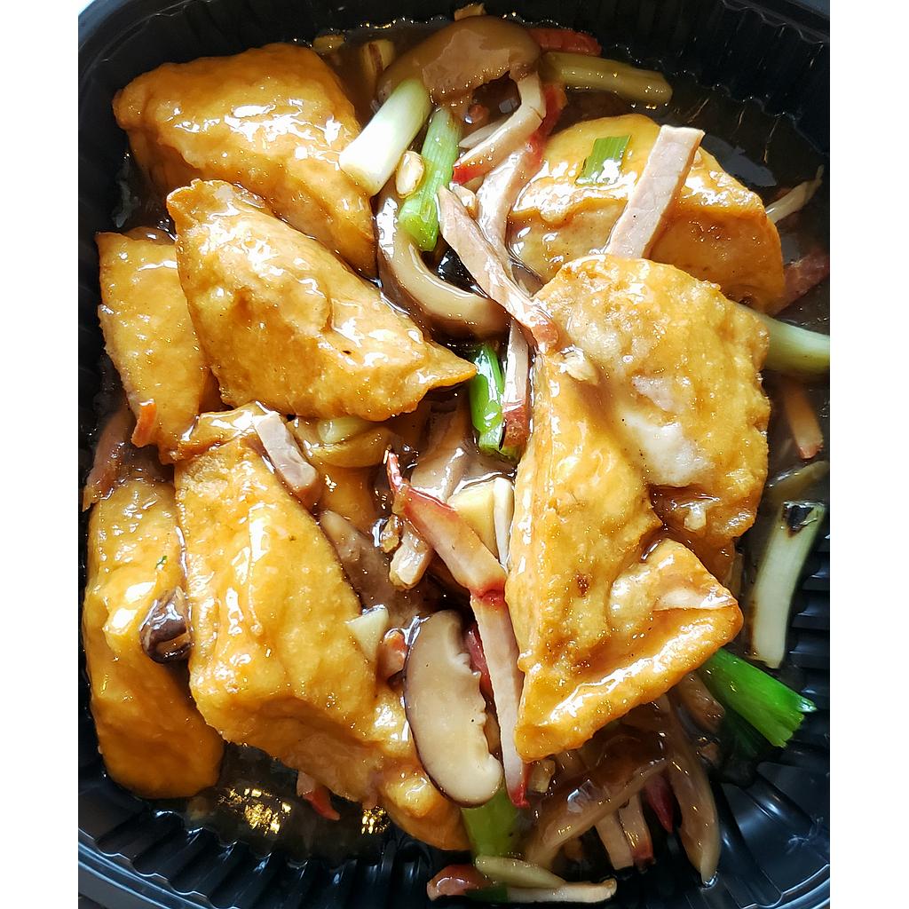 Tofu Frito Relleno Hun Siu