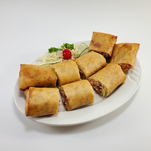 [A148] Rollos Lung Fung (Vegetales y Puerco Asado)